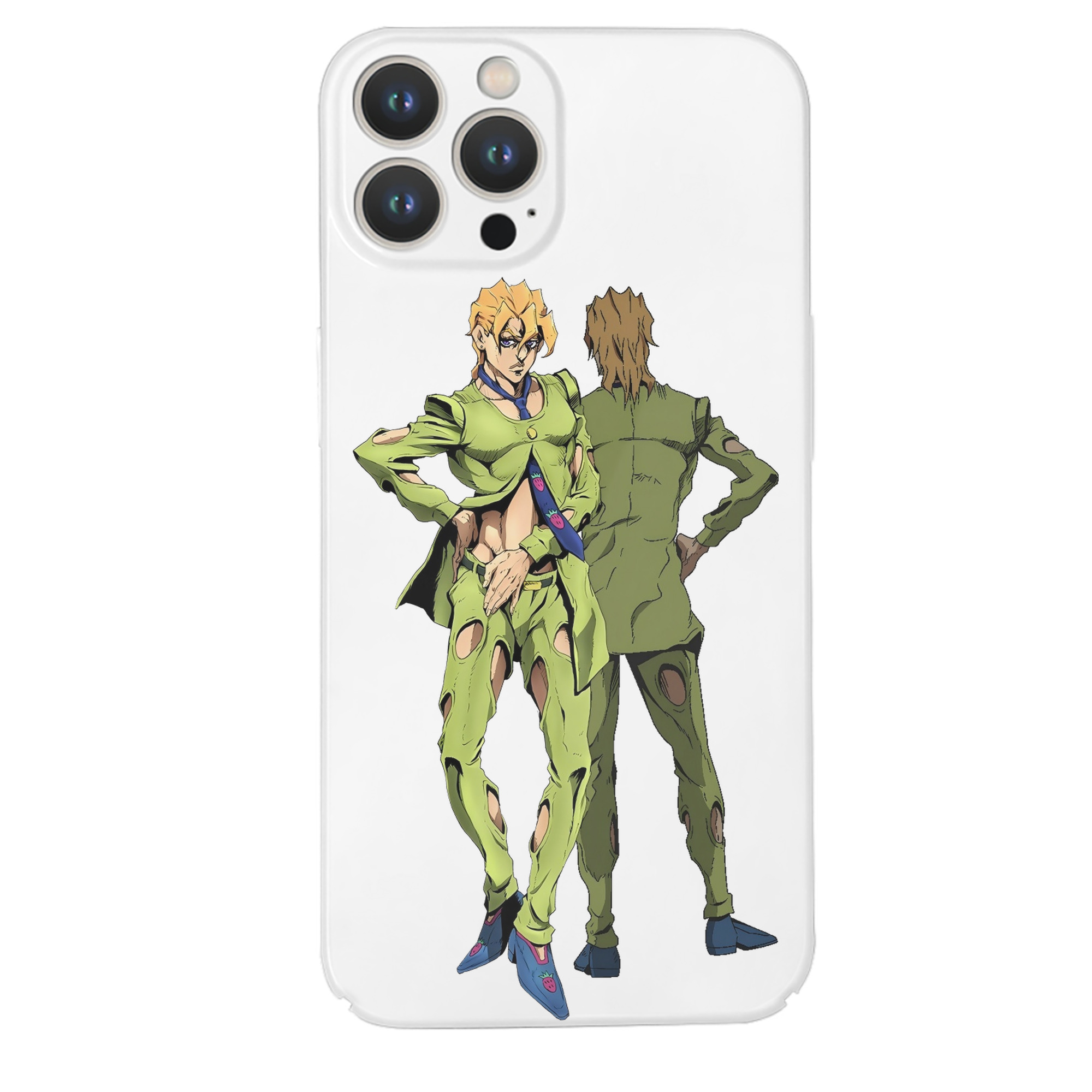 （画像用） ジョジョの奇妙な冒険 パンナコッタ?フー JoJo's Bizarre Adventure Pannacotta Fugo 【iPhone 14シリーズ対応】ハードケース